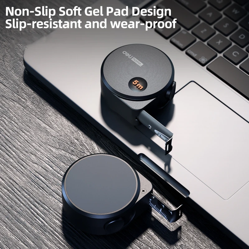 ديلي 5 متر أشرطة القياس سميكة عالية الدقة الصلب شريط القياس متعدد الوظائف المنزلية النجارة أدوات قياس المحمولة #4