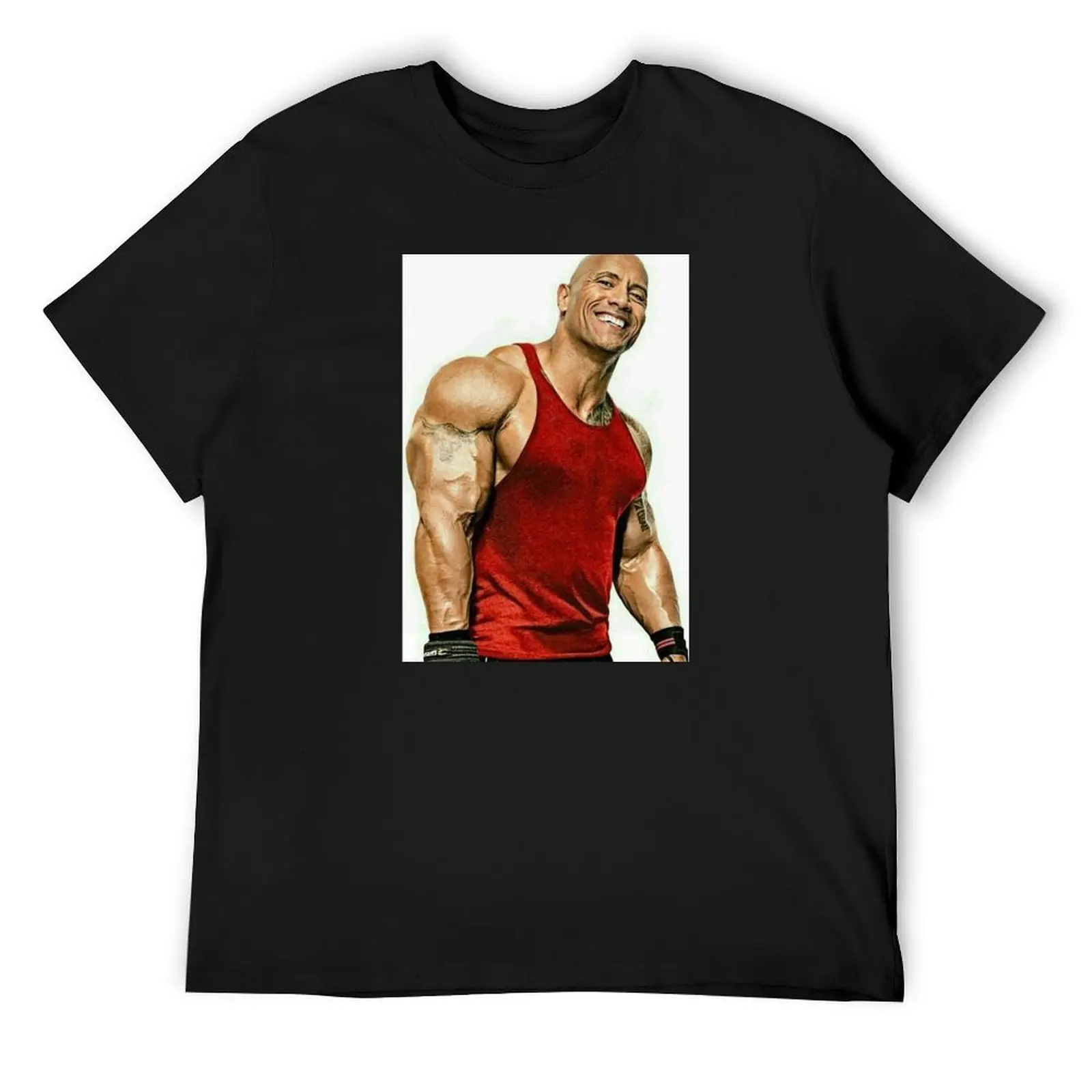 

dwayne johnson T-Shirt Blouse oversize t-shirts man man clothes football t shirt men t shirts