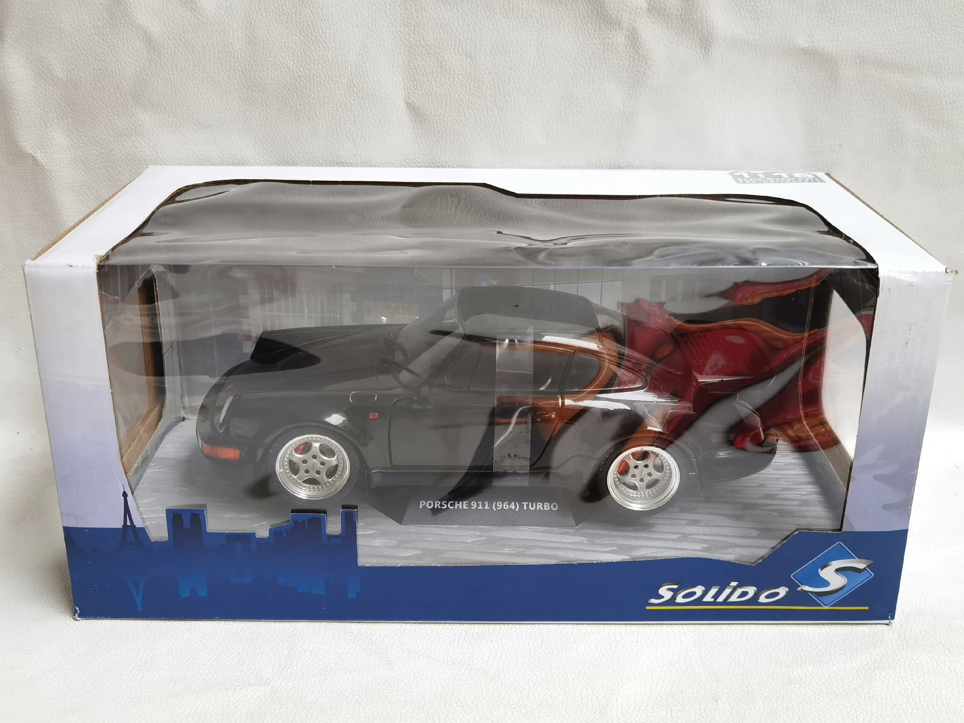

Литой под давлением SOLIDO масштаб 1/18 PORSCHE 911 964 Torbo 1990 Porsche из сплава, модель автомобиля, Коллекционная игрушка, подарок, сувенир, украшение для дисплея