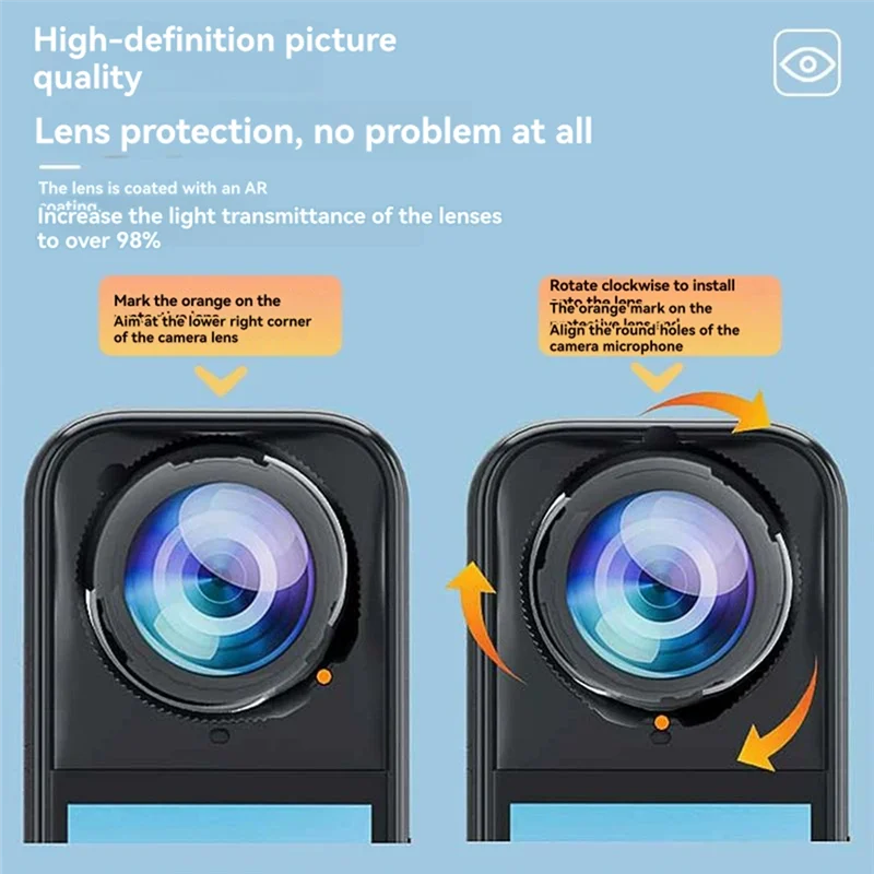 【Home-Tools!】Lens Guards Silicone Lens Cap PC Frame Cage Kit For Insta360 X5 Camera Accessories For Insta 360 X5