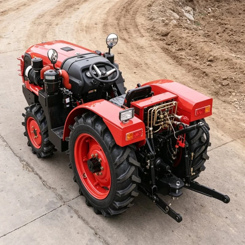 

Customized Newly Upgraded 4WD Rotary Tiller 2026, New Wheeled Rotary Tiller, Hot-selling Farm Four-wheel Rotary Tiller