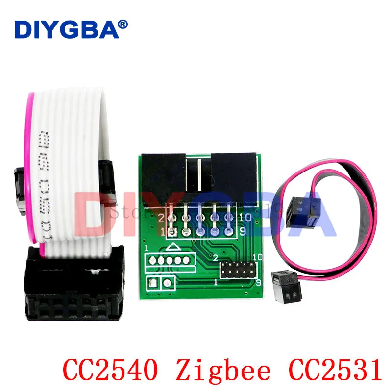 CC2531 CC2540 +Antenna BLE 4.0 Zigbee Sniffer Wireless Board Dongle Capture Module USB Programmer Downloader Cable Connector