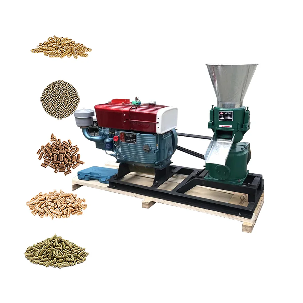 Pelletizer With  Machine Micro Pellet Mill Feed Processing Machines And Mixer