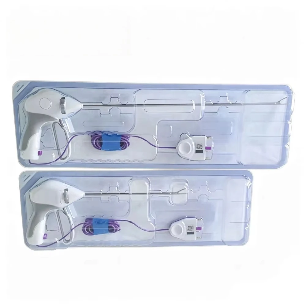 Disposable  Bipolar Shearer Vessel Sealer Cutter Forceps Compatible With Electrosurgical Generator