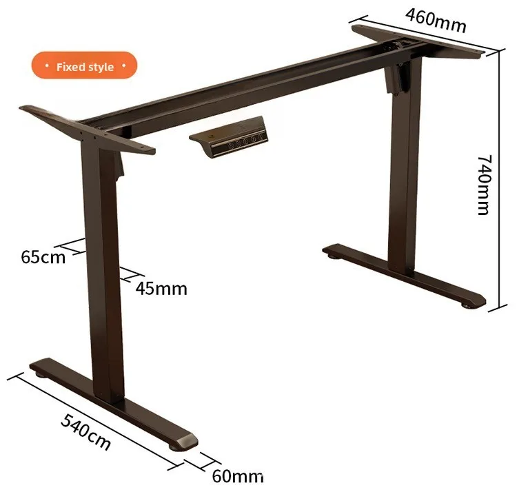 Intelligent Electric Lifting Desk Leg Rack Dual Motor Height Adjustable Table Bracket Home Classroom Desk Accessory