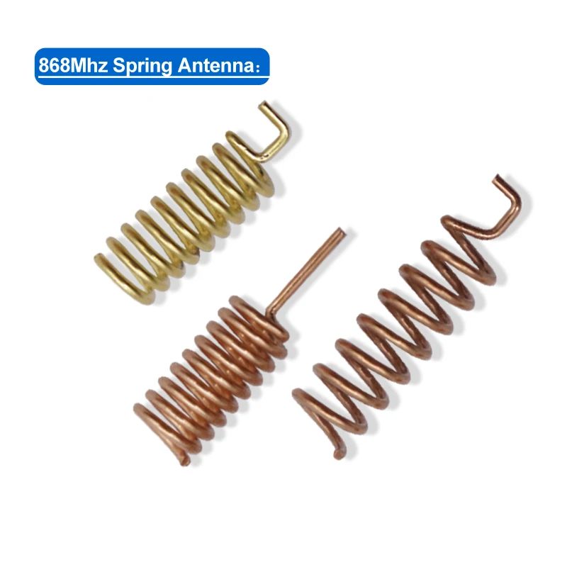 100pcs 868Mhz 915Mhz Lora Spring Antenna Copper Wire Internal 868M 915M PCB High Gain 3dBi Helical Coil Aerial Wireless Module