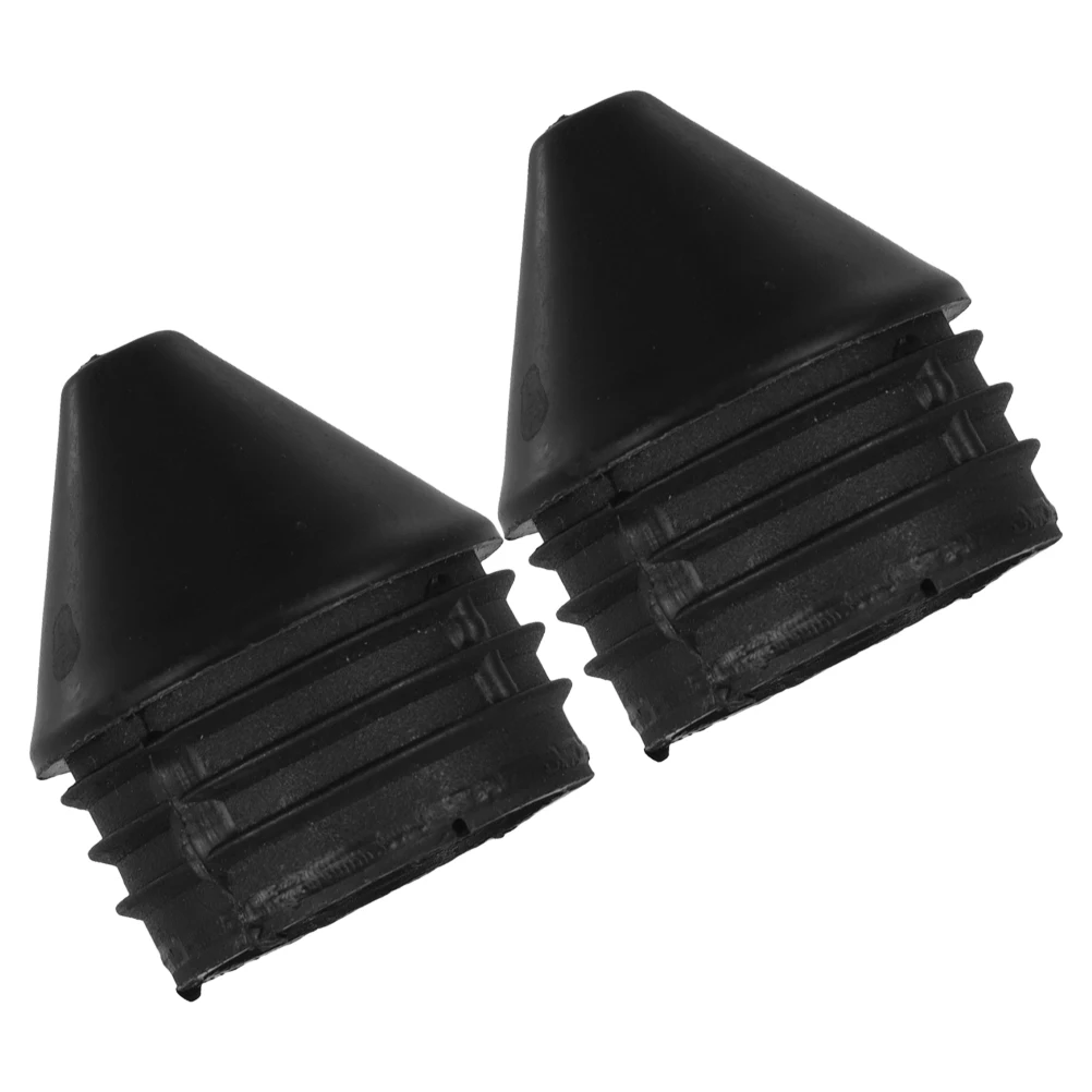 

2pcs Outdoor Replacement Parts PP Material Strong Patio Umbrella Parts Patio Accessories Reusable Parasol End Caps