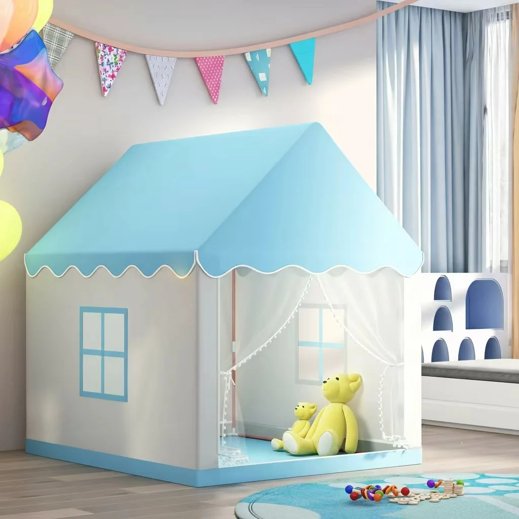 Princess Fairy Tale Castle Tent, Secret Space for Boys and Girls, Portable Children's Play Tent, Pretend Play Toy House, Birthday/Christmas/Thanksgiving/Halloween Party Decoration, Holiday Gift, Accessories and Lights Not Included