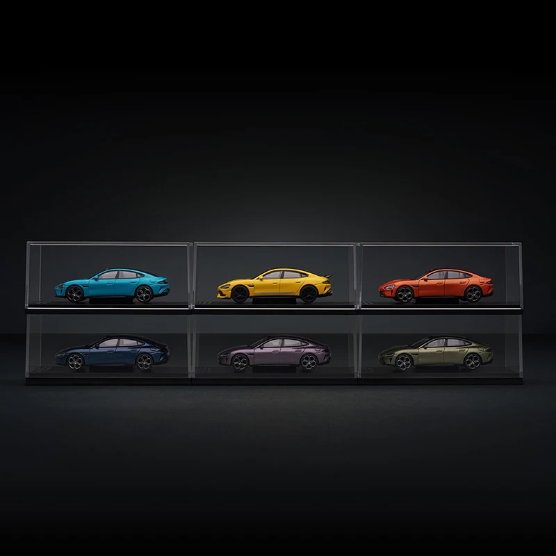 Xiaomi SU7 1:64 Scale Diecast Car Model Set - Pull-Back Alloy Collectible Toy Vehicle in 6 Colors for Fans And Collectors