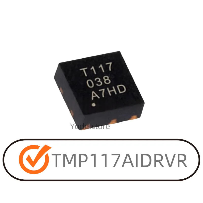 TMP117AIDRVR is a 0.1°C digital temperature sensor with a 48-bit EEPROM which can replace PT100/PT1000 RTDs