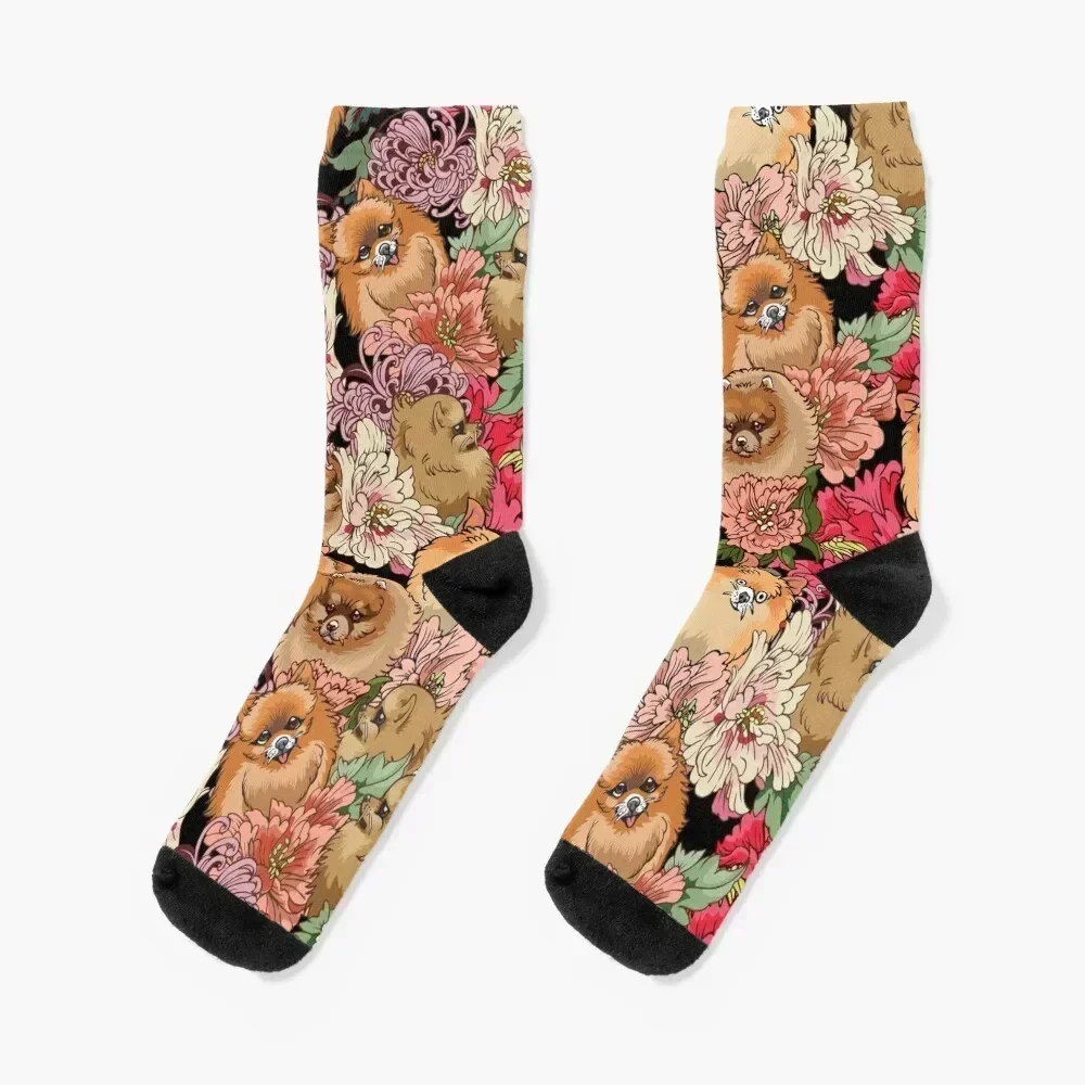

Because Pomeranians Socks with print funny gifts Stockings man anime Mens Socks Women's