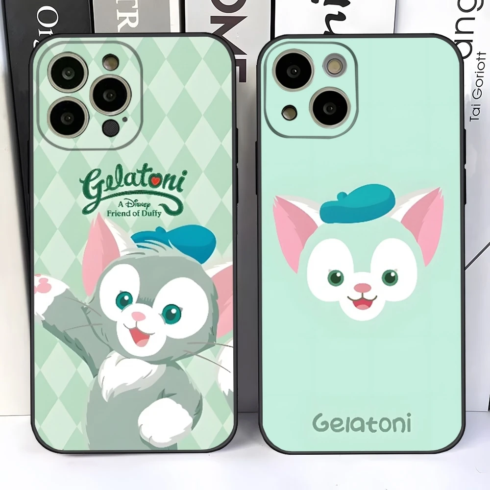 Disney G-Gelatoni Phone Case For 14 Pro Max For Iphone 16 15 13 14 12 Mini 11 Xr X Xs Pro Max 8 7 Plus Back Cover