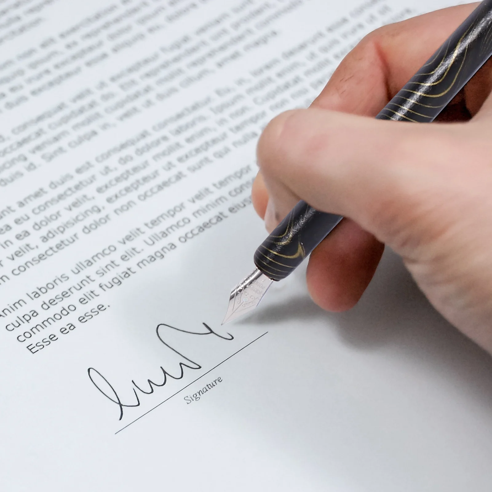 

1Set Wood Handle Dip Pen Set English Calligraphy Kit Comfortable Grip Calligraphy Long-Lasting Writing Tool