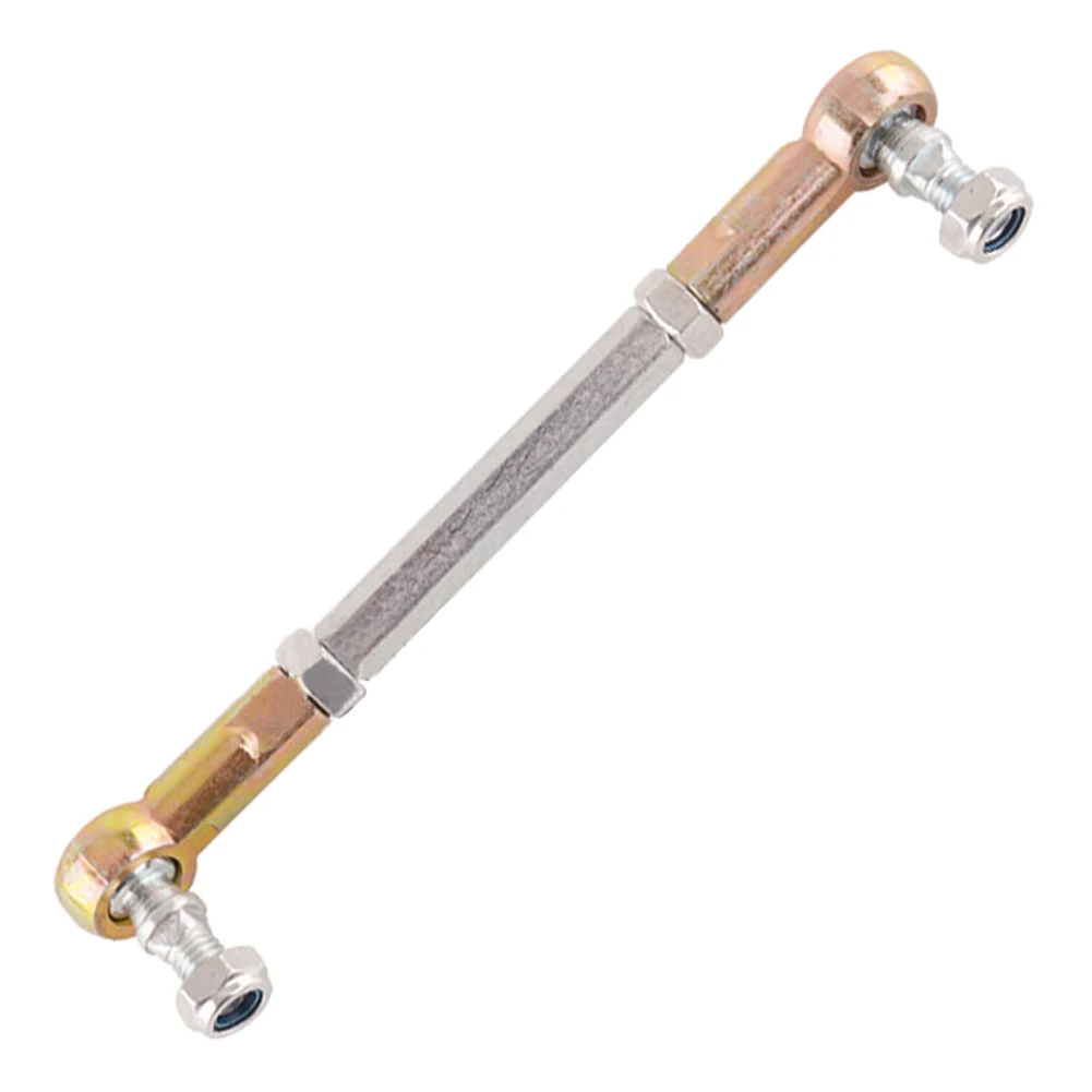 M8 16cm Steering Shaft Assembly Tie Pull Rod Ball Joint Universal for Motorcycle ATV Dirt Bike Go Kart Scooter