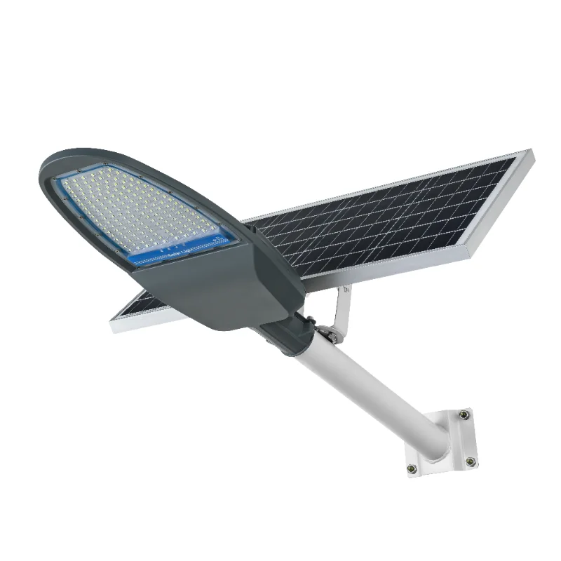 High Quality Outdoor Waterproof IP65 150W 200W Integrated Solar Panel Light Emitting Diode Street Light