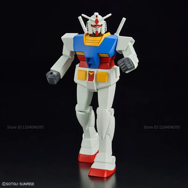 新品在庫あり バンダイ モデル玩具 RX-78-2 ガンダム復活版 組み立て式メカ 可動アニメフィギュア パズル ホリデー人形ギフト