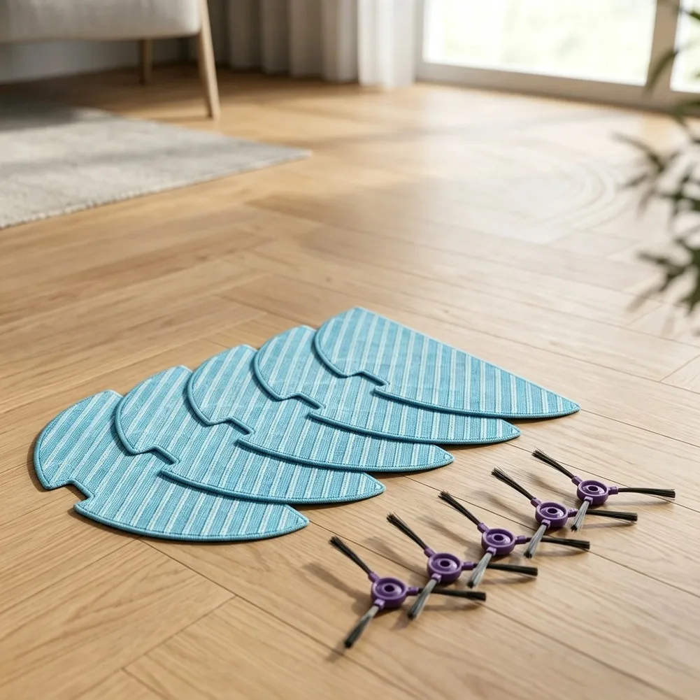 for Cleaning Performance Kit Mop Cloth Kit Captures Dirt And Dust Comprehensive Cleaning Easy To Install Floors Home