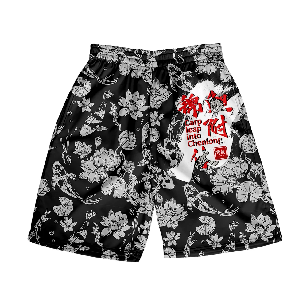 

Beach Shorts Men's and women's clothing 3D digital printing casual shorts Fashion trend couple Pants 17