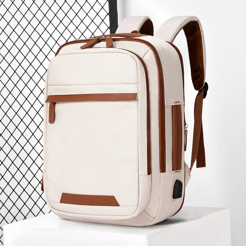 حقيبة ظهر مخصصة عصرية محمولة أكسفورد حقيبة ظهر واق من المطر مقاومة للماء رياضة الصالة الرياضية والسفر حقيبة القماش الخشن