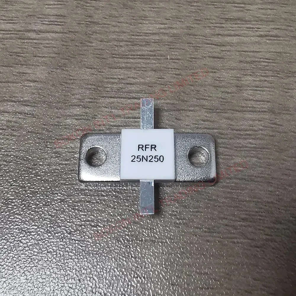 RFR 25-250 25 โอห์ม 250 วัตต์หน้าแปลนตัวต้านทาน RFR 25N250 เปลี่ยน rfp-250-25rm 31a1076f rf power ฟิล์มหนา 250w 25Ω dc-3ghz rfr25