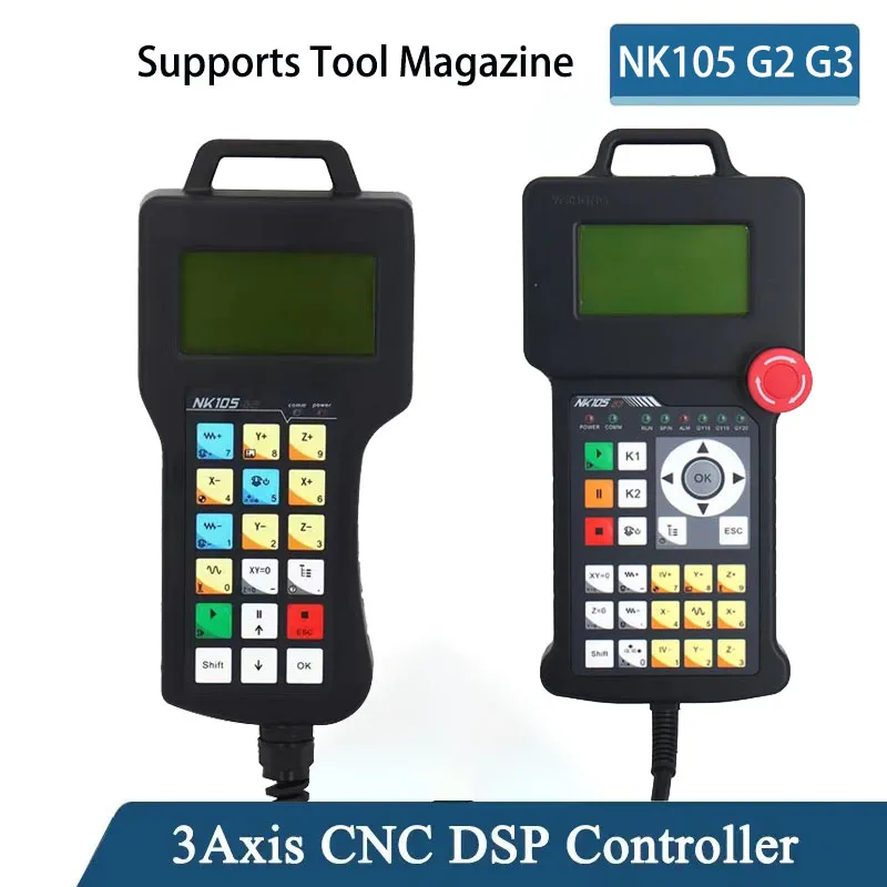 

3 Axis WEIHONG CNC DSP Controller NK105G2 G3 Plasma Cutting Machine Controller DSP Controller Milling Supports Tool Magazine