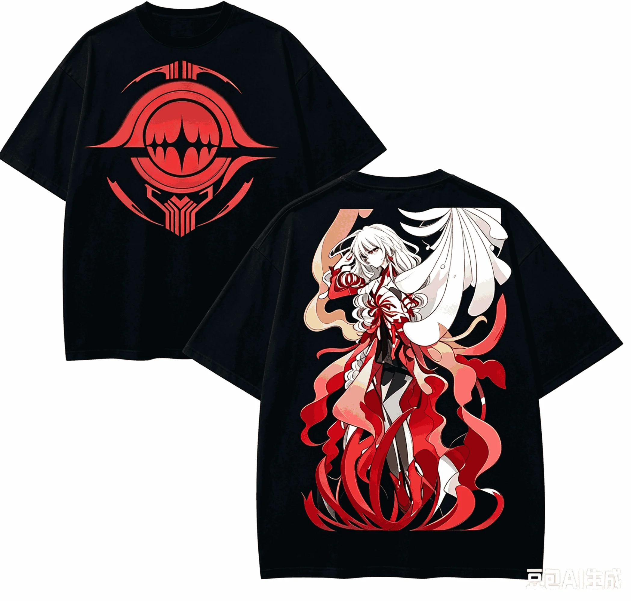 Wuthering Waves Anime Lover T-shirt Harajuku Cotton New Model High Street Retro Fashion Unisex Oversized Hot Product Classic Tee