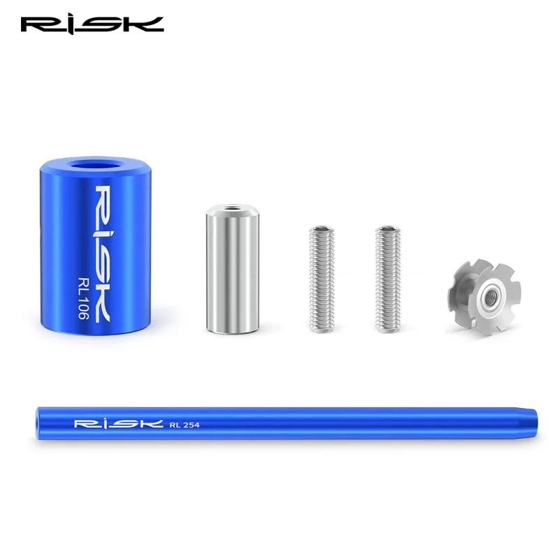 

RISK MTB велосипедная вилка, звездная гайка, инструмент для снятия и установки, инструмент для ремонта, установщик 1-1/8 дюйма, 28,6 мм, инструмент для рулевого управления вилкой