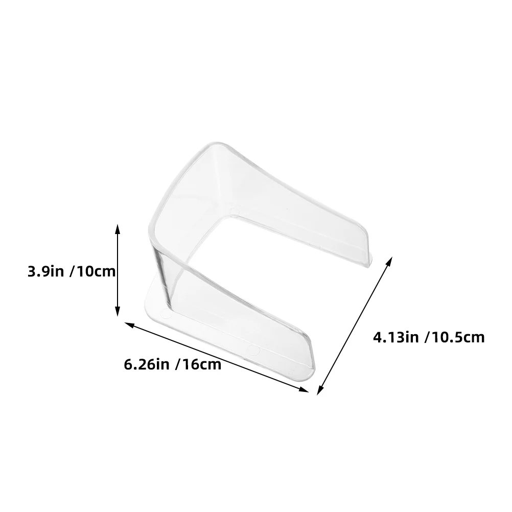 Capa transparente à prova d'água para máquina de atendimento, dispositivo de acesso à porta, teclado externo, leitor de cartão, capa protetora contra chuva, 2 peças