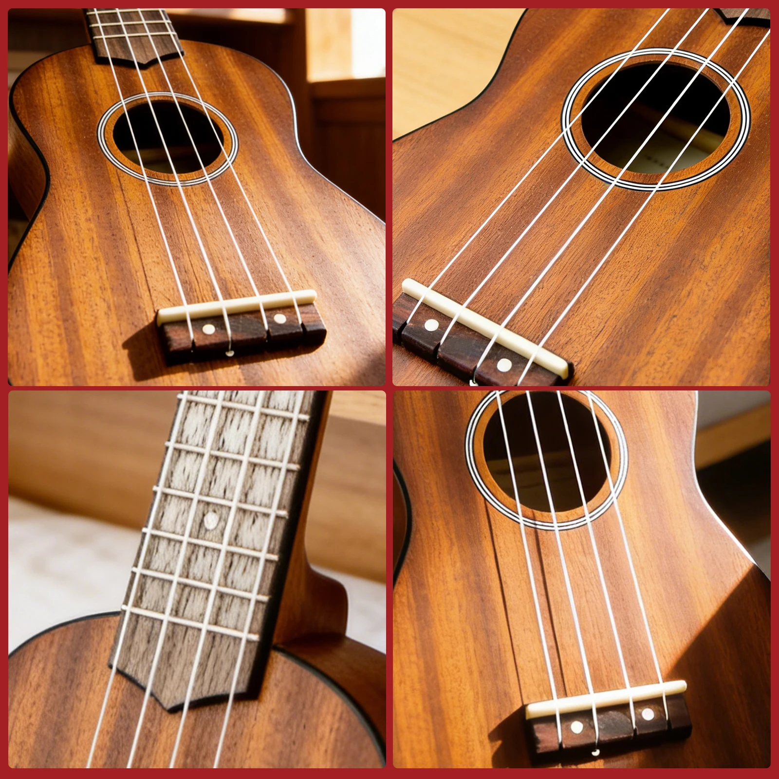 5 Sets Nylon String Winder Uku - Musical Instrument Art 评论和价格