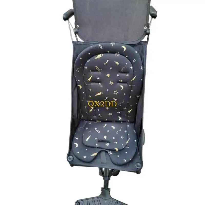 QX2D Universal Baby Strollers Cushions Pad Breathable Infant Siss Liners durante 0 3 años