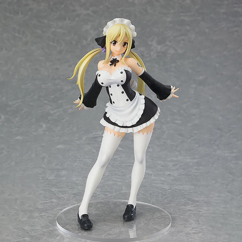 100% Original en Stock bon sourire société Pop Up défilé fée queue Lucy Heartfilia Anime Figure figurine modèle décoration