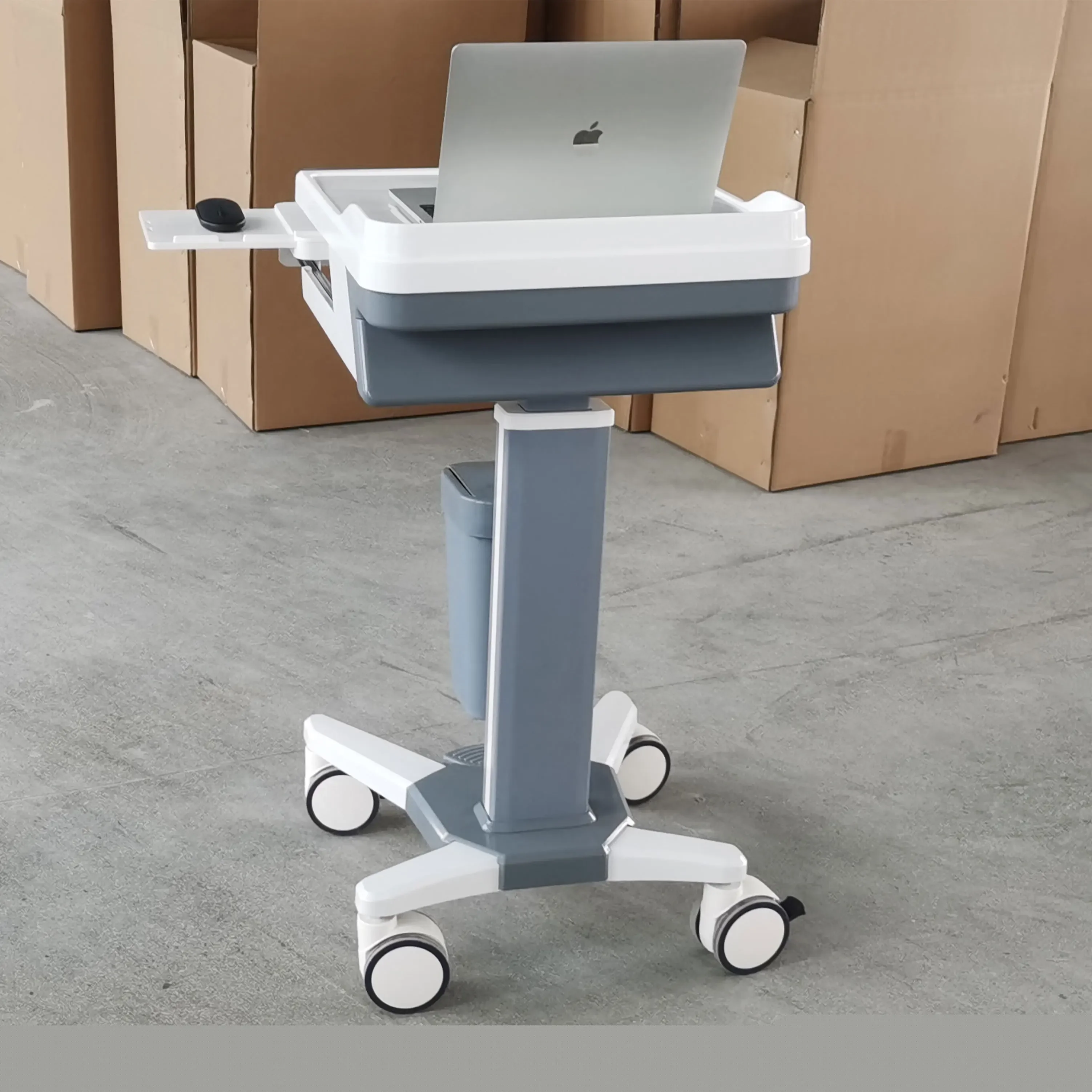 Laptop Wireless Mobile Nursing Cart Medical  Cart  Cart For Sale