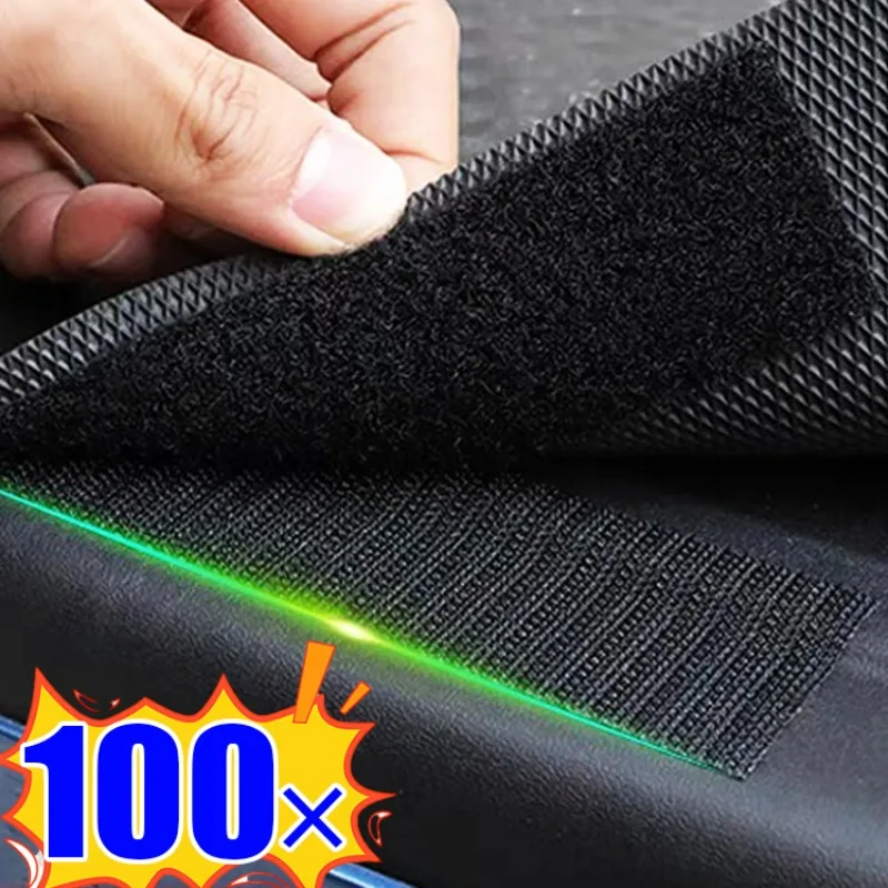 100/2Pcs Wholesale High Adhesive Fixing Stickers Sofa Cushion Car Carpet Double Faced Fixed Patches Floor Anti Skid Grip Tapes