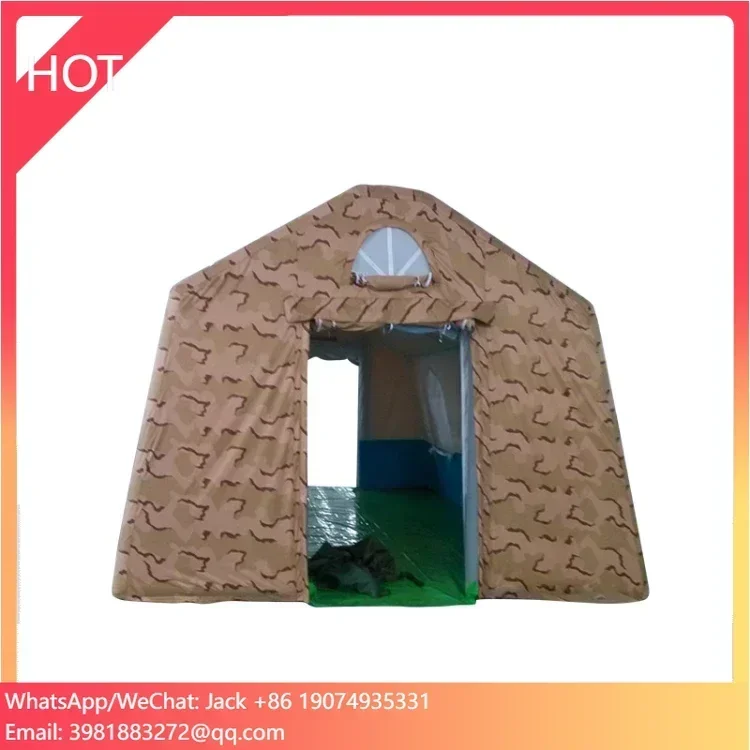 

Waterproof and Fire-Resistant Airtight Hospital Tent Inflatable Medical Rehab Tent Mobile Rescue Tent for Emergency Insolation