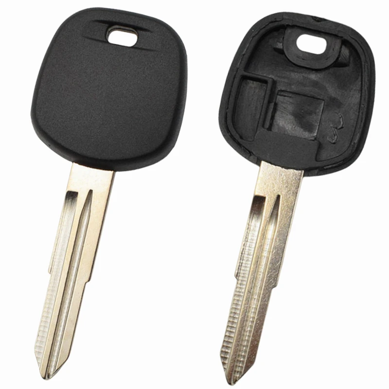 

FLYBETTTER OEM 10Pcs Replacement Key Case Transponder Key Shell For Toyota Yaris Camry RAV4 Prado With TOY41R Blade