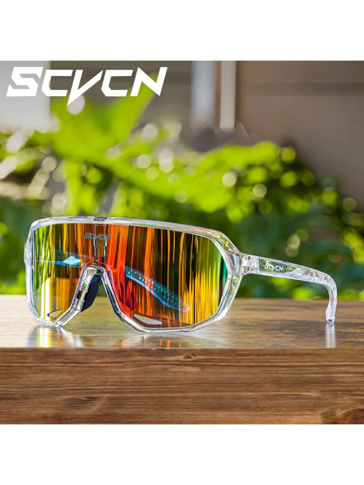 AliExpress SCVCN Hiking Eyewear Sports Glasses for Men MTB Bike Bicycle Sports UV400 Hunting Driving Cycling Glasses Fashion Sunglasses