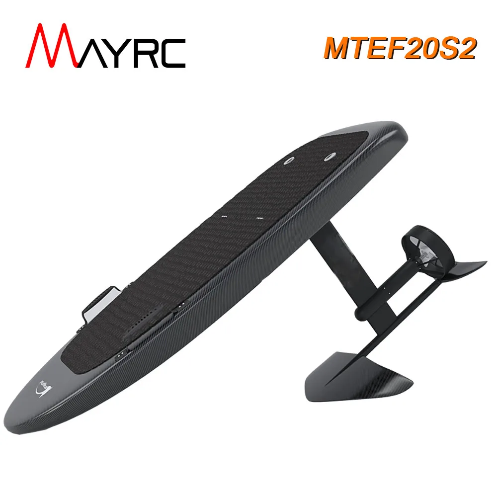 MAYRC 40km/h Carbon Fiber Efoil Board with Battery 9KW Motor 300A ESC with Wing Mast Complete Set Electric Hydrofoil Surfboard