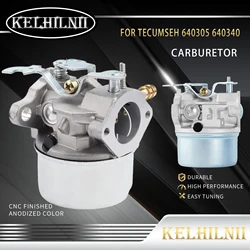 640340 Carburetor For Tecumseh 6hp 640305 640306A 640340 640346 640222A 640060A 50-665 Fits OH195 OHH50 OHH55 OHH60 OHH65 Engine