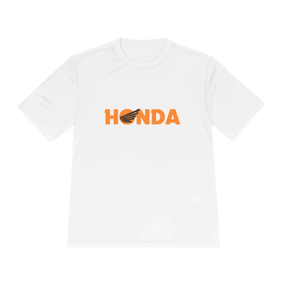

Honda Men's and Women's T-shirt CBR Summer Cotton Short-sleeved Shirts Spring and Autumn Motorcycle Off-road Classic Logo Top