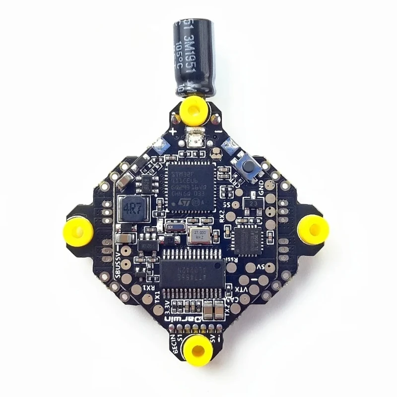 DARWINFPV F411 AIO ELRS Flight Controller Whoop Blheli_S Betaflight F4 15A OSD BEC BL_S 1-3S 4In1 ESC for RC Drone FPV Racing