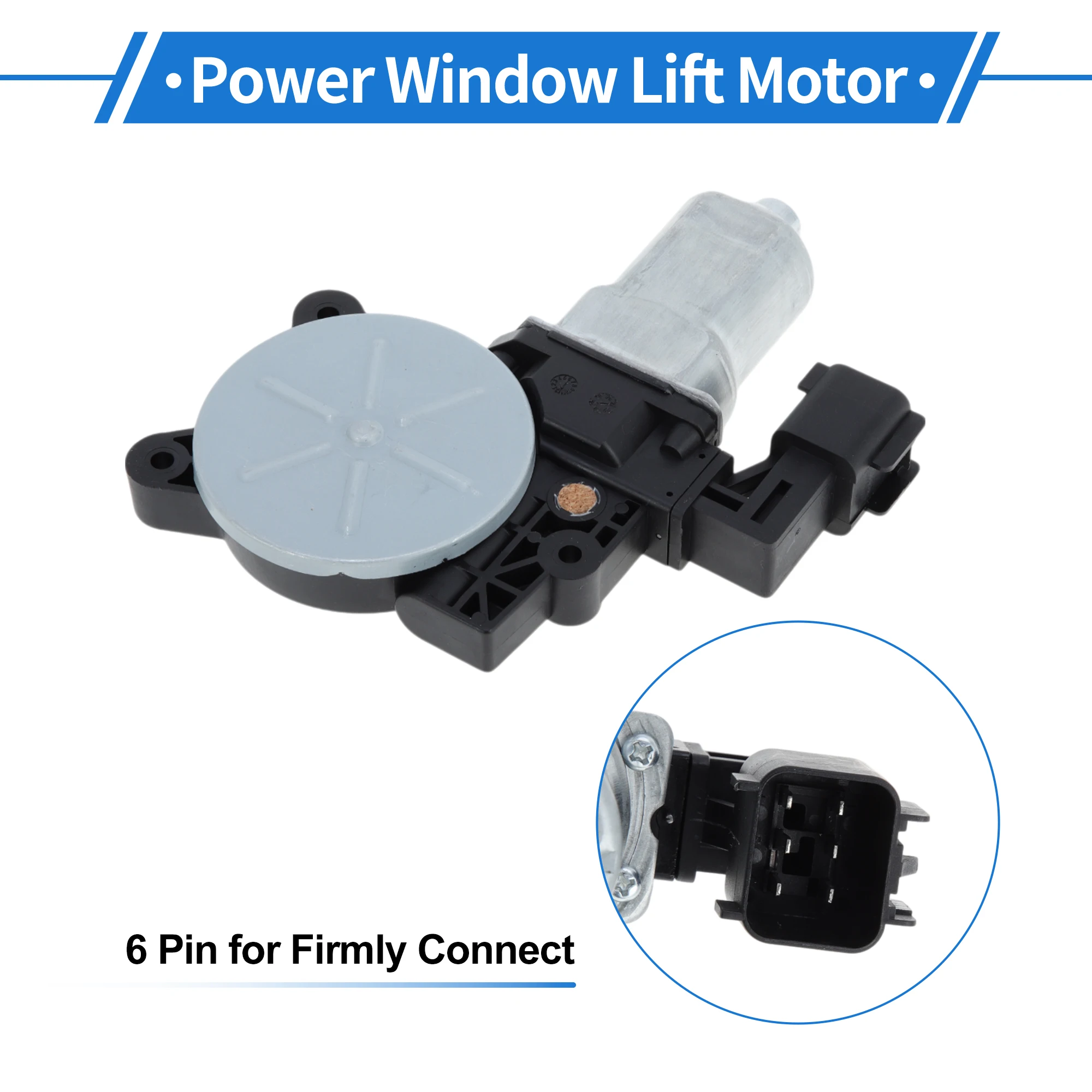 UXCELL No.WLM273/6CP114A389H1A محرك رفع منظم نافذة الطاقة لفورد C-Max 13-18