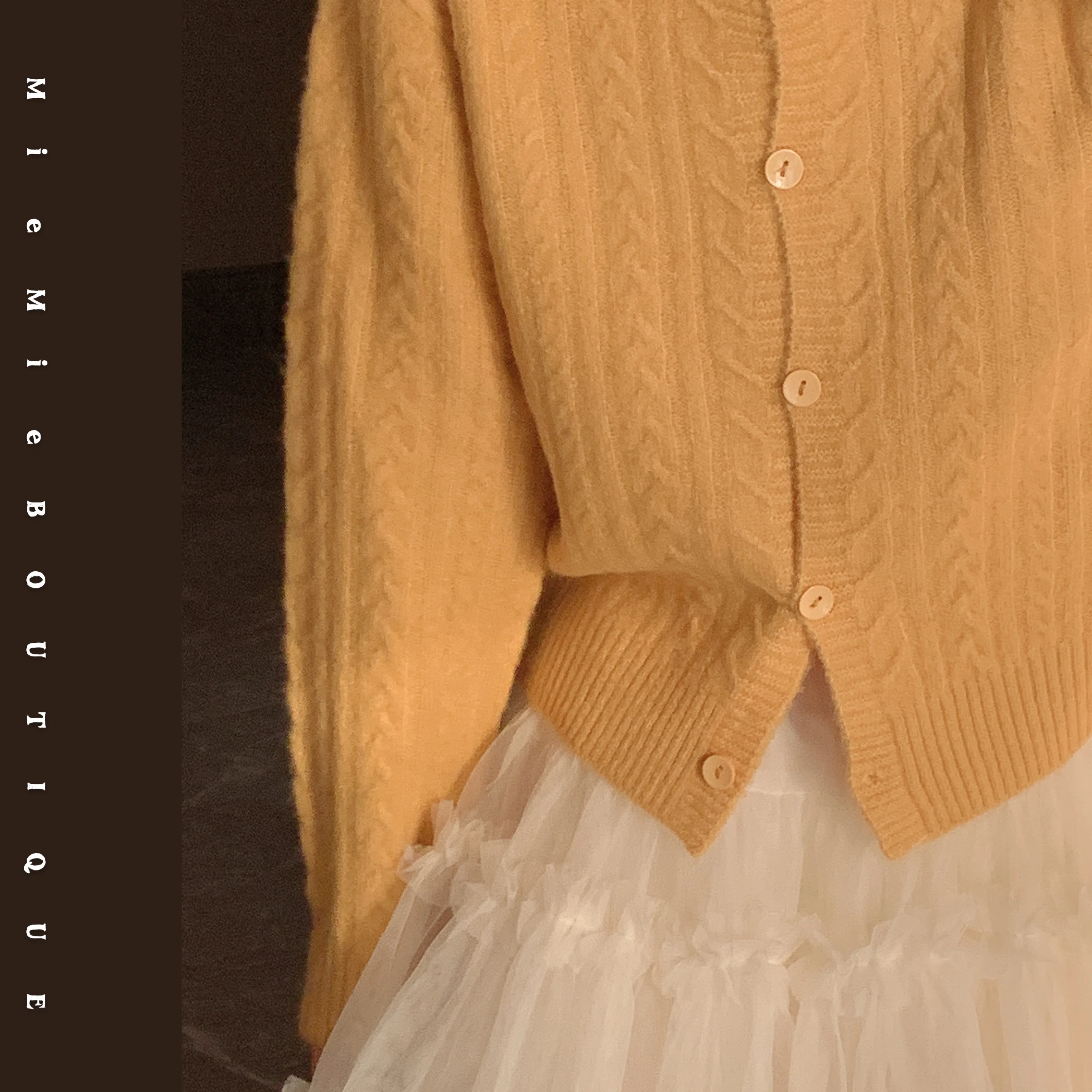 

Мягкий уютный базовый однотонный вязаный свитер с цветочным узором, открытый кардиган, верхняя одежда, женская мода, осенний сезон