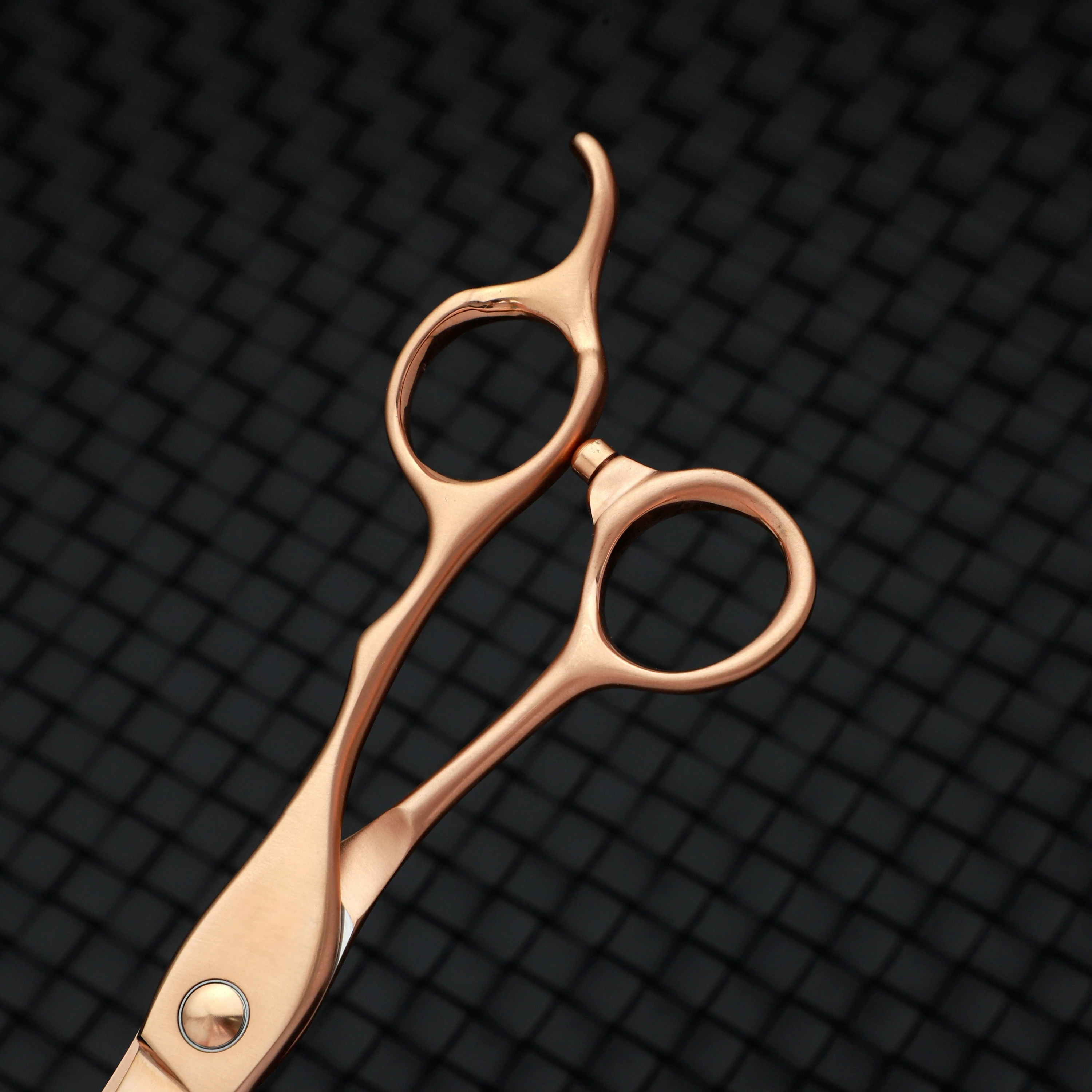 6.7-7.0 inch Rose gold hairdressing scissors Top-level VG10 Cobalt steel barber sissors Professional barber machines