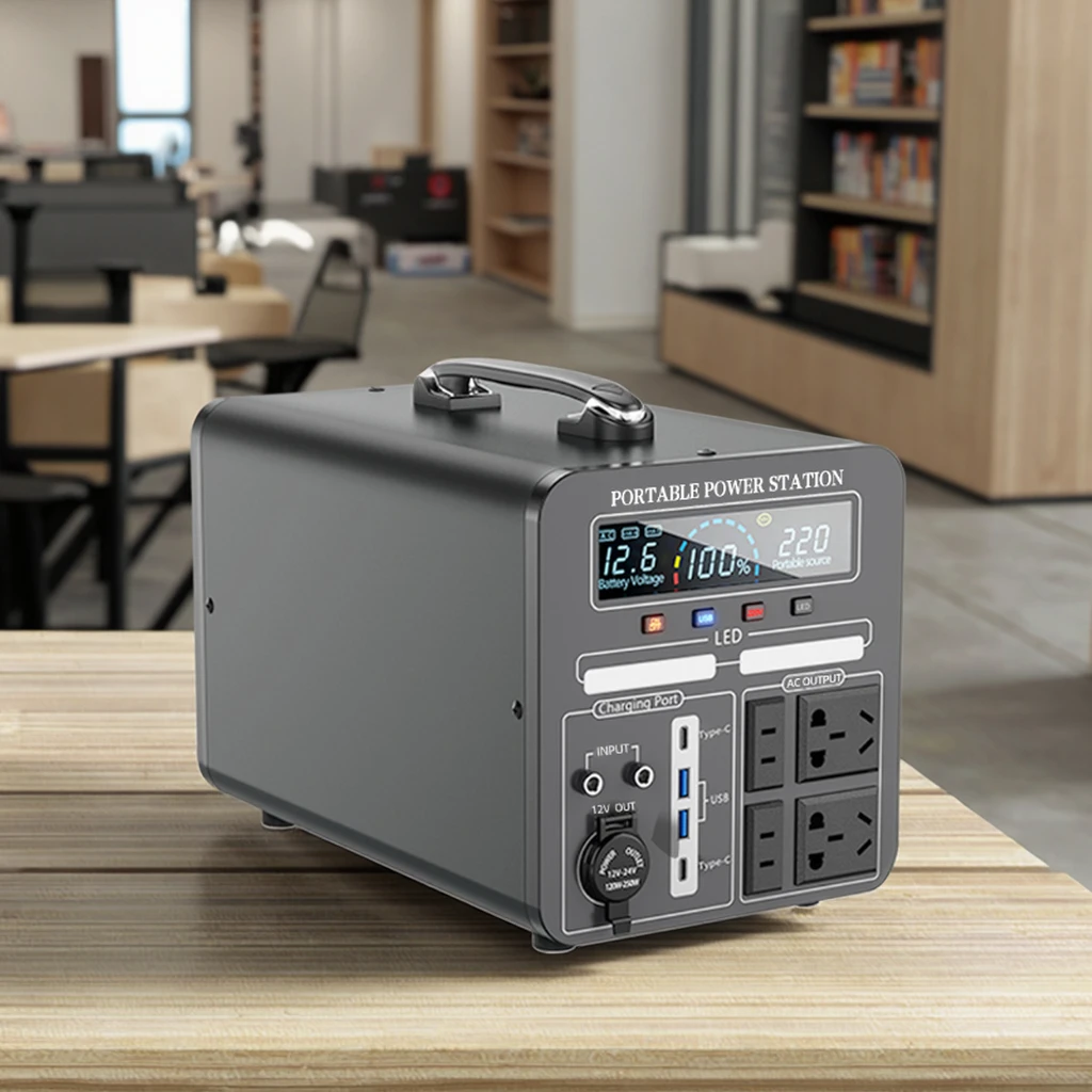 الجملة حار بيع MP7 محطة الطاقة المحمولة 500-1500 واط ليثيوم أيون الشمسية MPPT للتخييم في الهواء الطلق السفر حالات التعتيم #5