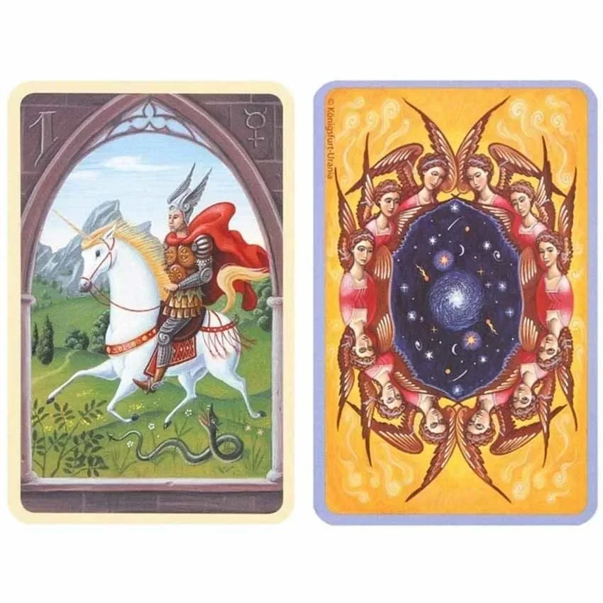 1Pcs Mystical Lenormand Oracle Cards Leisure Party Board Game Fortune-telling Prophecy Deck