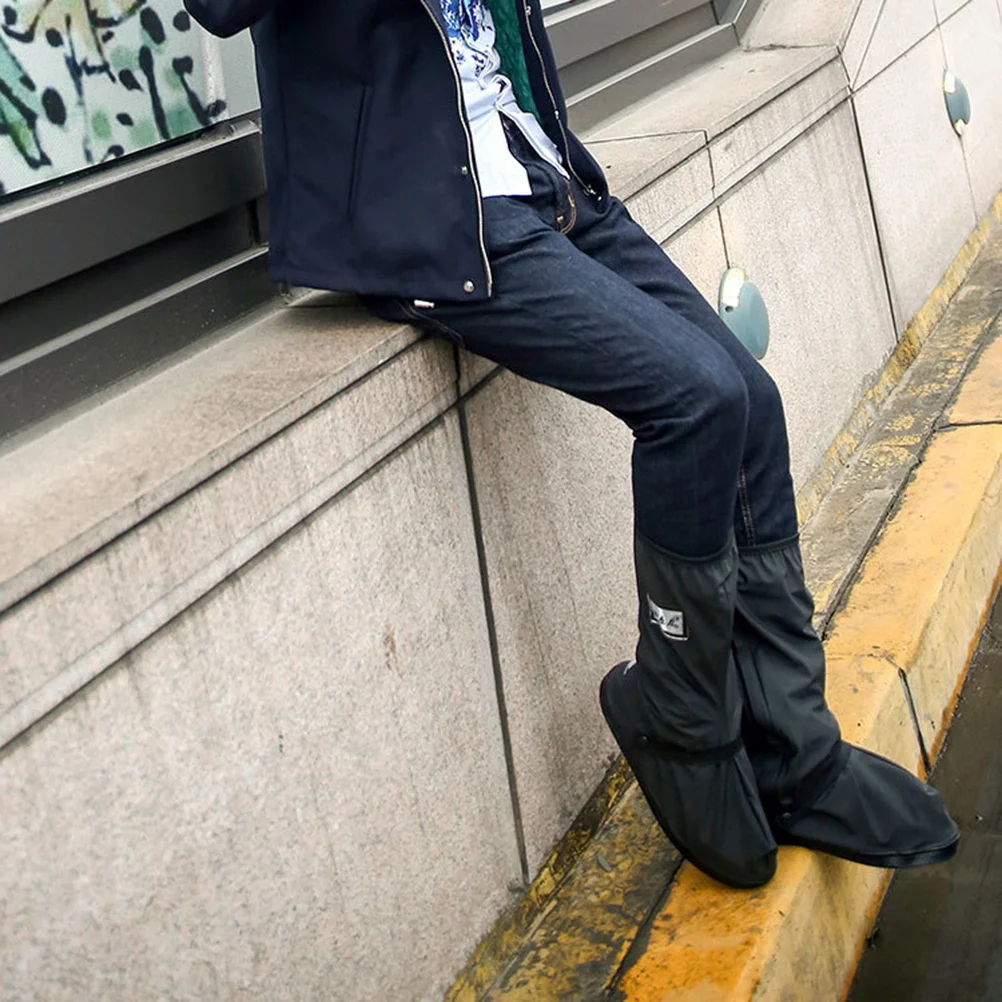 

Waterproof Rain Shoe Cover Men Women Shoes Protector Reusable Boot Covers Rainy Day Boots Travel Equipment( )