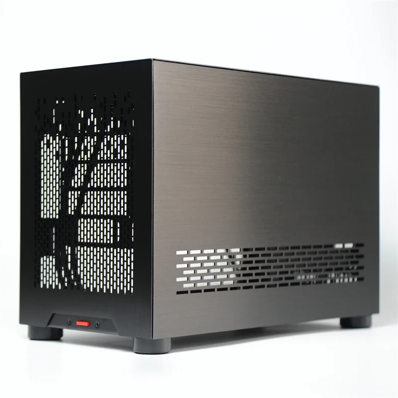 Z2 ITX MATX Mini Case, 240 water-cooled SFX ATX tempered glass side transparent all aluminum K88