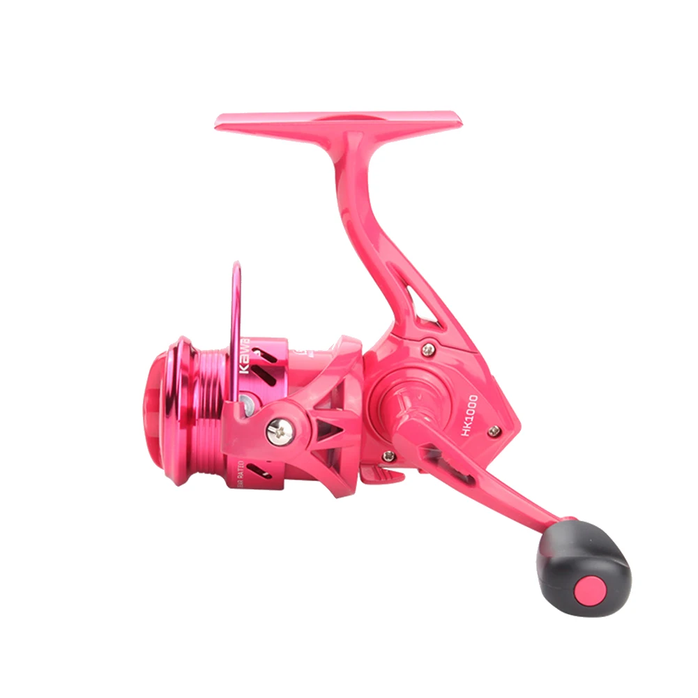 

KAWA Fishing Reel HK1000 Max Drag 4.5Kg Spare Metal Spool Spinning Reel Saltwater Fresh for Carp Fishing Send Gift Line