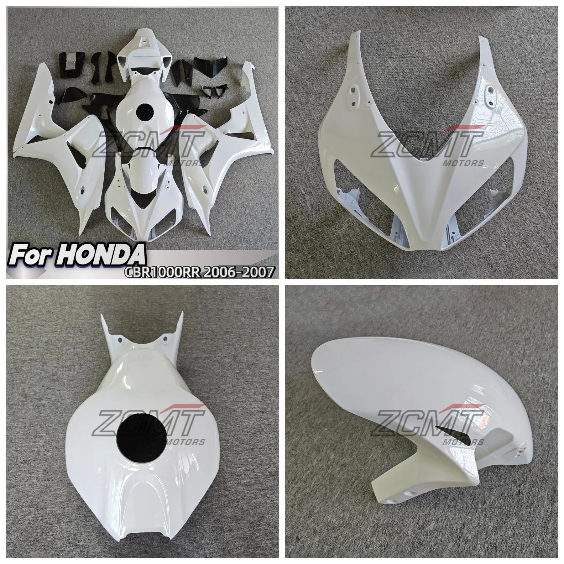 

Motorcycle Whole Fairings Kit Fit For HONDA CBR1000RR CBR1000 06 07 CBR 1000RR 2006 2007 Bodywork Full Fairing kits Set
