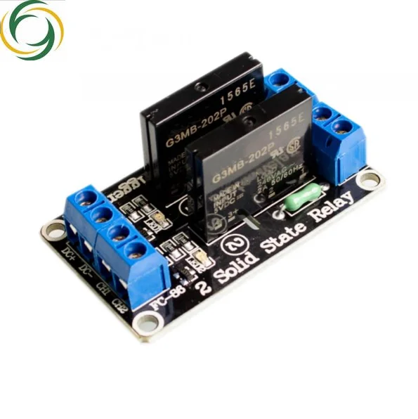 5v 2 Channel SSR G3MB-202P Solid State Relay Module For